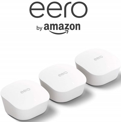 Amazon eero Pro mesh WiFi system Router for Long Range