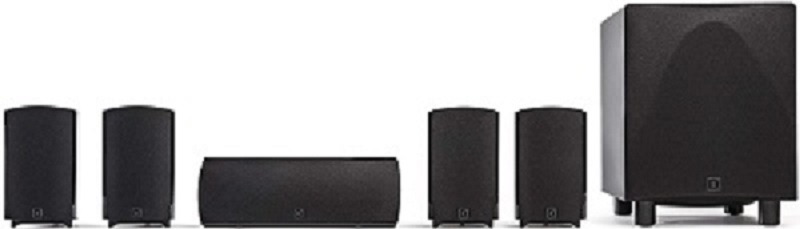 Definitive Technology ProCinema 6D – Compact 5.1 Channel Home Theater Speaker System