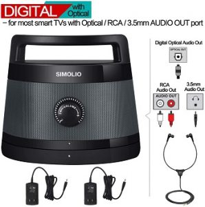 Simolio Digital Wireless TV Speaker