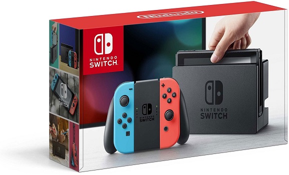 Nintendo Switch – Neon Red and Neon Blue Joy-Con